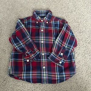 Ralph Lauren boy button down 18 months